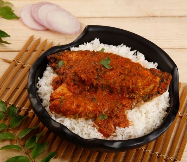 Coastal Fish Curry Rice